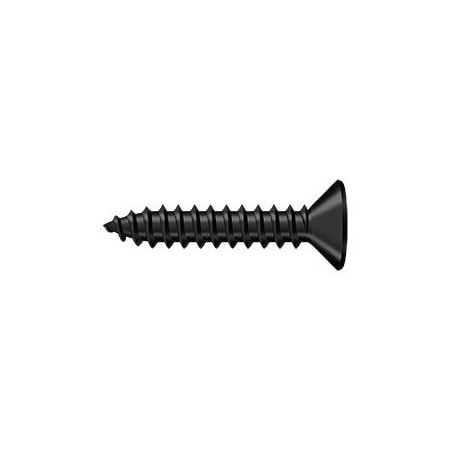 Deltana Wood Screw, Black Brass SCWB1010U19